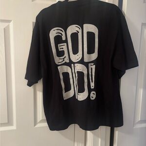 Black Graphic Sons of Sunday  T-Shirt